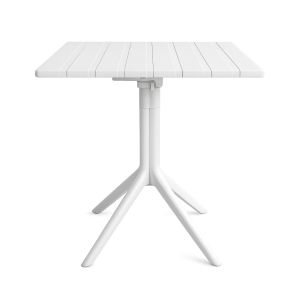 Mesa de bar cuadrada 70x70cm ares con tablero plegable 7house