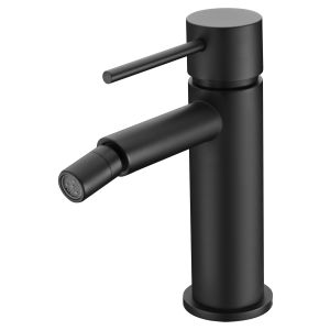 Imex - grifo monomando bidé negro serie milos stick