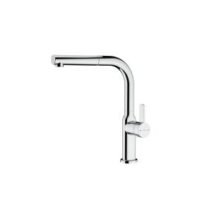 Grifo teka oval 938 cromo caño giratorio 360º aireador antical