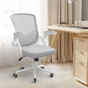 Rattantree silla de oficina ergonómica con almacenamiento,gris