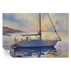 Murales autoadhesivos velero oeste 104x152 tulup