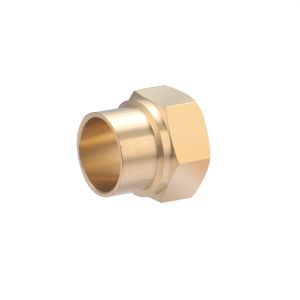 Conector de latón para soldar ø22 - hembra de 3/4