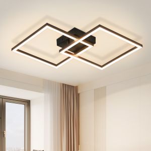 Nettlife lámpara  LED para dormitorio, lámpara  de 24w, lámpara de salón,