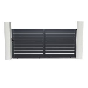 Puerta corredera de aluminio 4m vogel h.180cm
