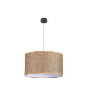 CoLGante jin 3xE27 negro/marron regx60x60 cm sin difusor