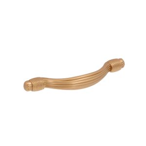 Tirador para mueble 817 en zamac dist entre ejes 96mm oro milán lote  25