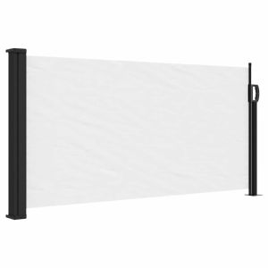 vidaXL toldo lateral retráctil blanco 100x300 cm