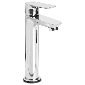 Grifo para lavabo chimbote latón plateado
