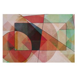 Papel pintado tnt 250x250 abstracción geométrica tulup