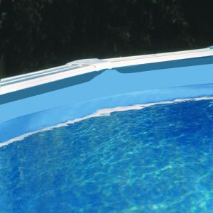 Liner piscina acero Ø 350 x 132 cm