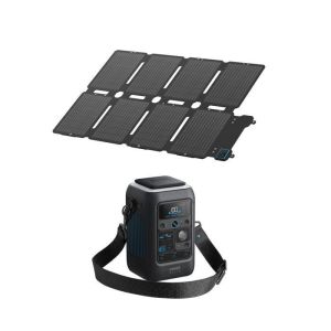 Estação de energia portátil - 288wh - 300w - usb-c 140w - painel 100w