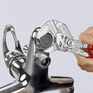 Alicate llave multiagarre envainado capacidad 40mm longitud 180mm - knipex