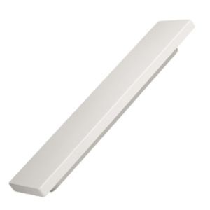Tirador 128mm pintada en blanco mate, lote de 24