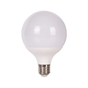 Pack 3x bombillas LED globo, g95 rosca E27, 15w 1700 lm, luz cálida 3000k