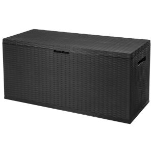 Progarden caja de almacenaje para jardín gris oscuro 312 l