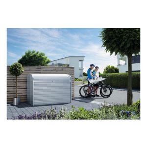 BAUL ARCON METALICO STOREMAX 120 BIOHORT PLATA