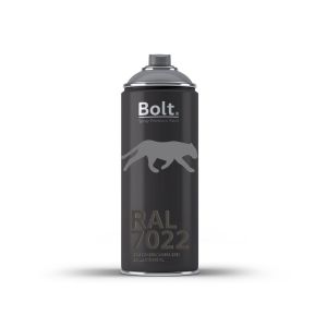 Spray bolt premium acrilico brillante ral 400 ml (ral 7022 gris sombra)