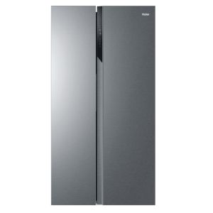 Frigorífico americano haier hsr3918enpg 1,77m inox 528l no frost