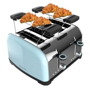 Cecotec tostador vertical toastin' time 1700 double blue, 1700w