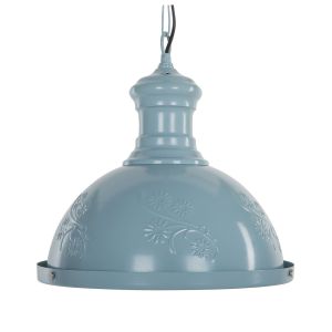 Lámpara colgante didessa metal azul
