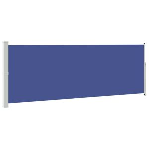 vidaXL toldo lateral retráctil 160x500 cm azul