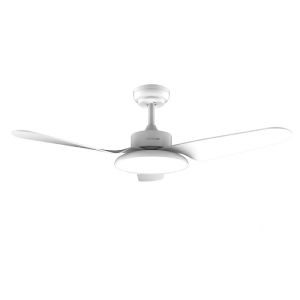 Cecotec ventilador de techo con luz energysilence aero 5200 light white
