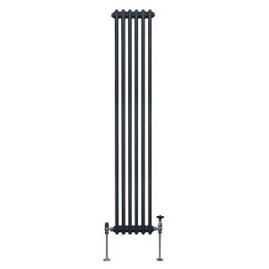 Radiador tradicional vertical de 3 columnas – 1800 x 292mm - gris