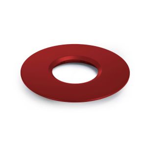 Accesorio mesa para maceta redonda mondum mediterráneo rojo 80x80x7 cm