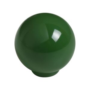 Tirador bola abs 29mm verde brillo lote de 50