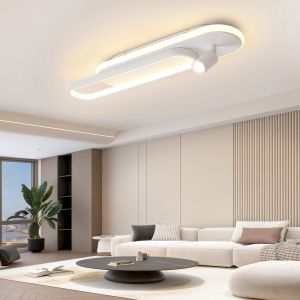 Nettlife lámpara de techo LED blanca  60x13