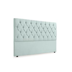 Cabecero tapizado capri acualine 145x120x12 cm - moonia