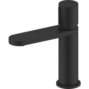 Momento mezclador para lavabo negro lemina .