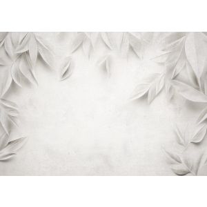 Papel pintado pared hojas 400x280 fotomurales dormitorio tnt