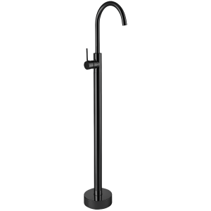 Valaz grifo tótem de lavabo exenta/ bañera negro mate monomando