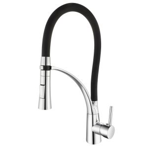 Grifo de cocina k2o splash 25x8x43cm grifo monomando con caño giratorio 360