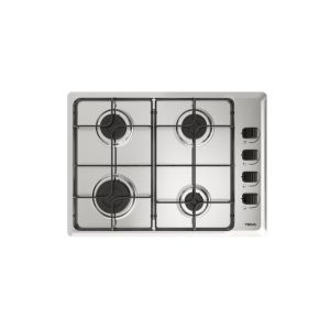 Placa teka hlx 540 but 50 cm 4 fuegos mandos laterales negros