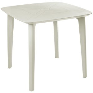 Mesa de jardín sorico 86 cm 86 cm beige claro