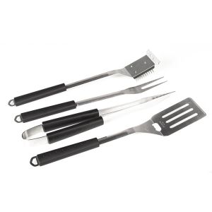 Juego de 4 accesorios de acero inoxidable para barbacoa somagic