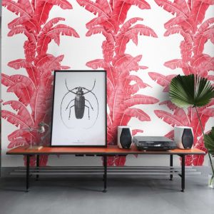 Papel pintado palmeras exóticas