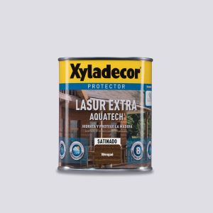 Xyladecor lasur extra satinado aquatech madera wengué 750 ml