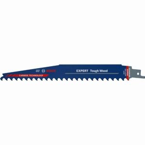 Hoja de sierra de sable de carburo para madera Bosch expert 225 mm s1142khm