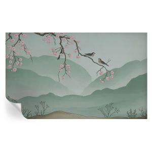 Murales autoadhesivos serenata japonesa 416x254 tulup