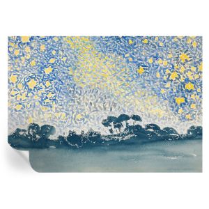 Papel pintado para paredes abstracción de estrella 312x219 tulup