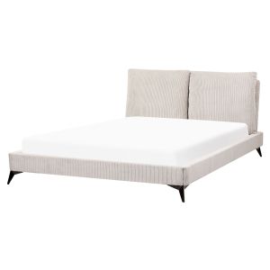 Cama pana melle 160 x 200 cm beige claro