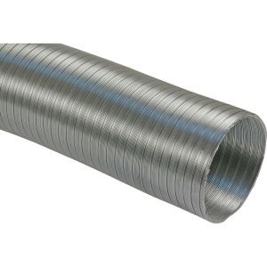 Tubo salida de humos de alumínio extensible de 100 x 5 m
