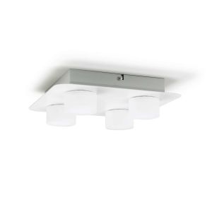 Lámpara de techo LED pop s - 16.8 w - 4000 k - aluminio- azabak