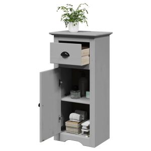 Mueble de baño bodo gris 44x30x90 cm
