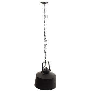 Lámpara de techo de metal negro 29x29x25/114