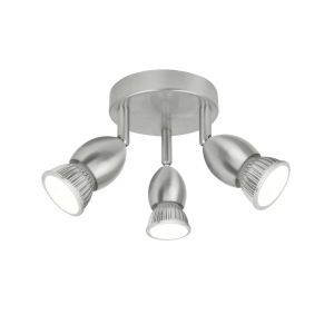 Plafón de techo 3 luces diseño moderno y elegante