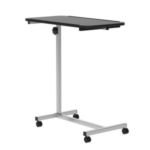 Mesa auxiliar 77x40x100 cm mdf, metal Homcom, hogar - muebles de salón
